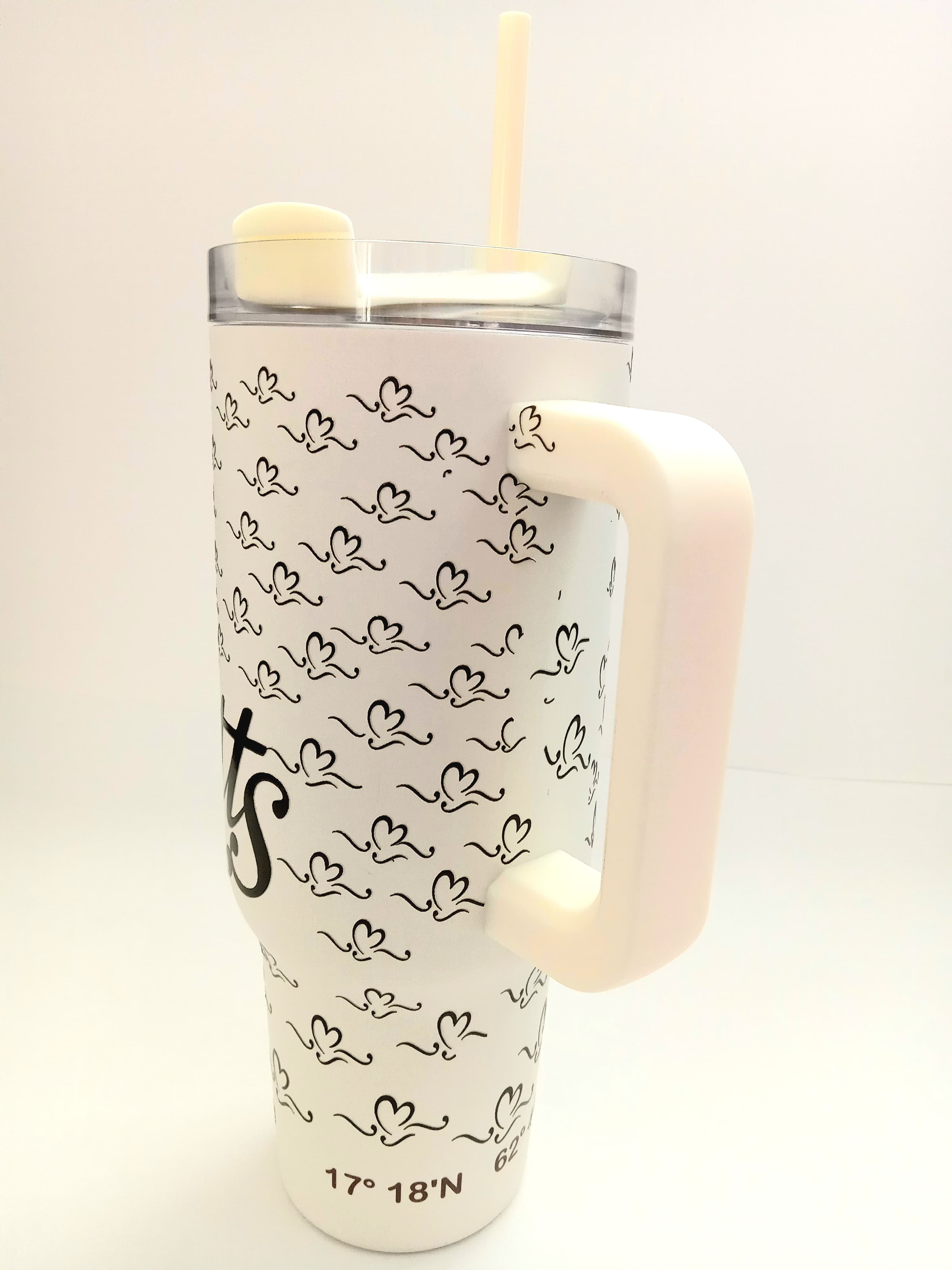 St Kitts "Follow Your Heart" 40oz. Insulated Tumbler