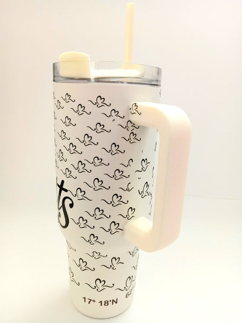 St Kitts "Follow Your Heart" 40oz. Insulated Tumbler